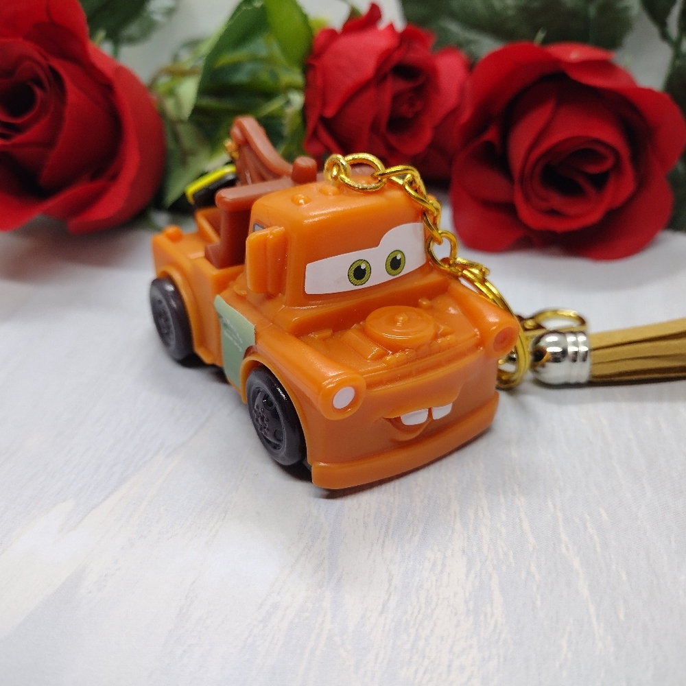 ⭐ Custom Disney Pixar Cars Mater Tow truck Keychain Ornament